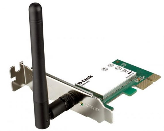 D-Link Адаптер (OEM) Беспроводной N 150 PCI Draft 802.11n DWA-525/A2B